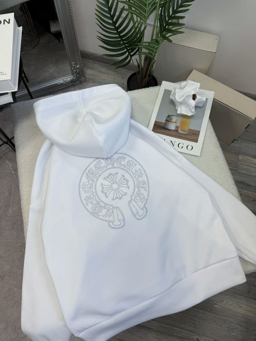 Худі на флісі оверсайз