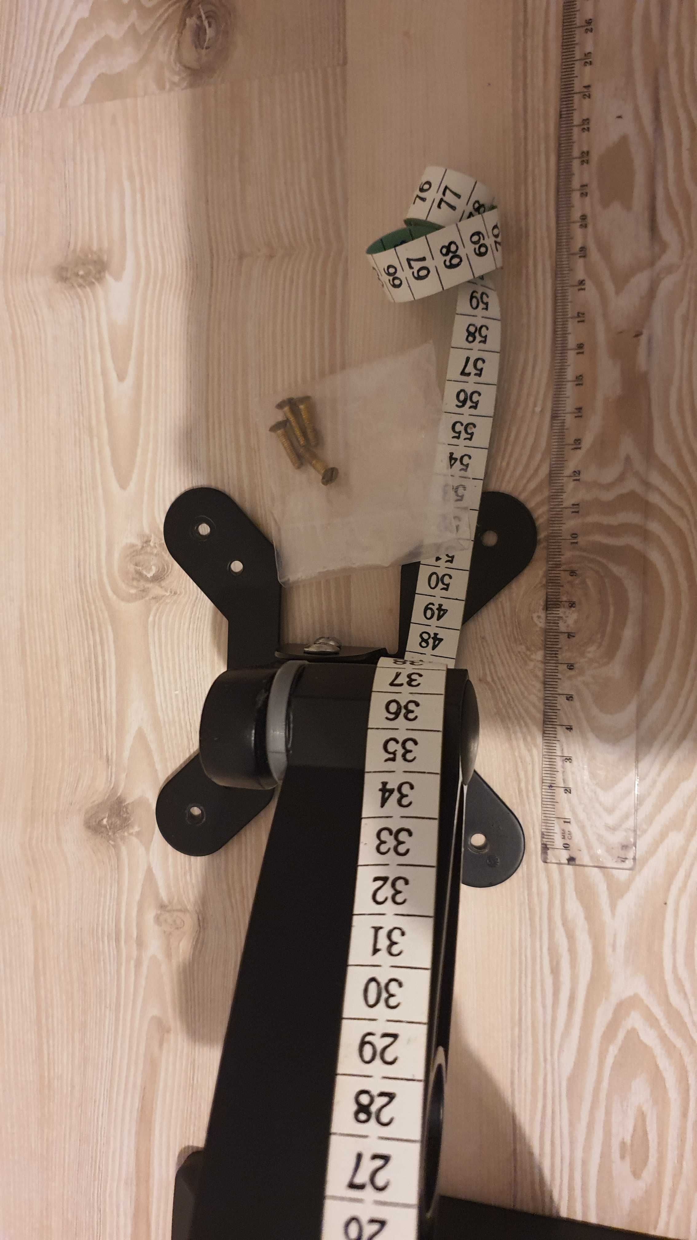 Uchwyt uchylny - obrotowy do monitora 27" na długim ramieniu 47 cm