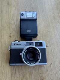 Aparat Canonet 28 + lampa