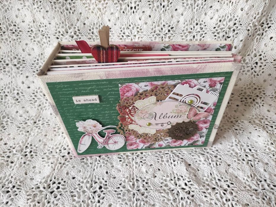 Handmade album rodzinny jak nowy DARMOWA DOSTAWA