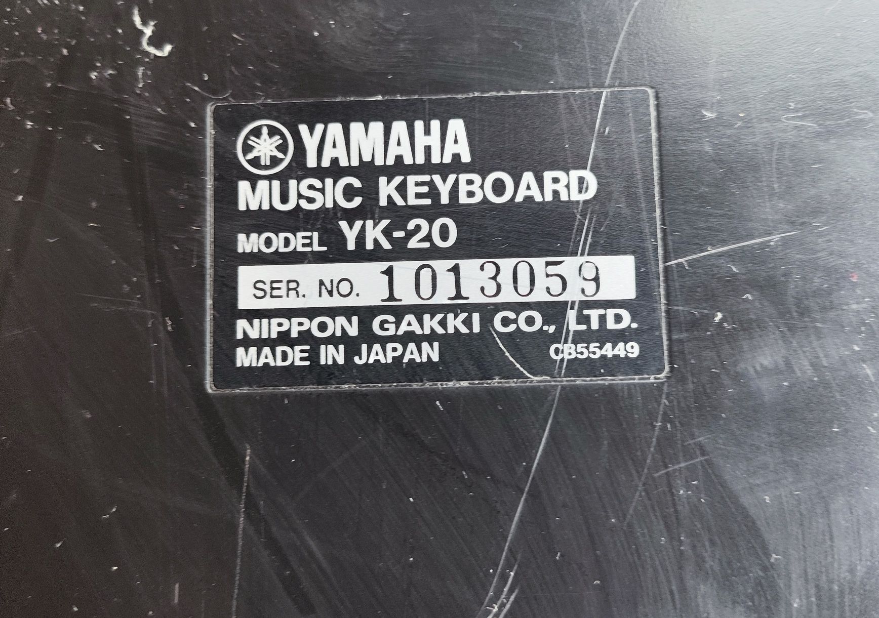 Вінтажна MiDi клавіші Yamaha Music Keyboard YK-20