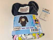 A037 Body Niemowlęce Looney Tunes Długi Rękaw Granatowe Rozmiar 74/80