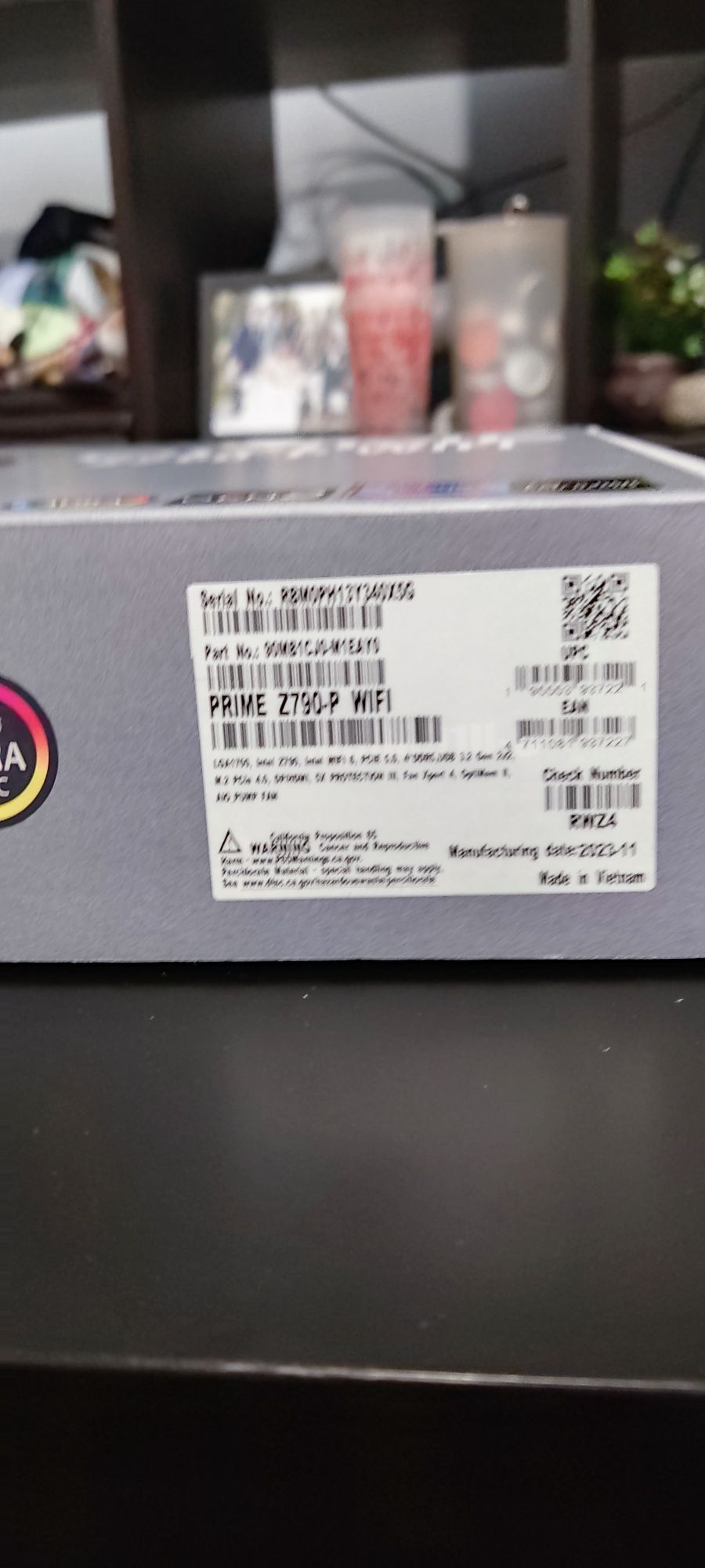 Z790-P WiFi + I9 12900KF