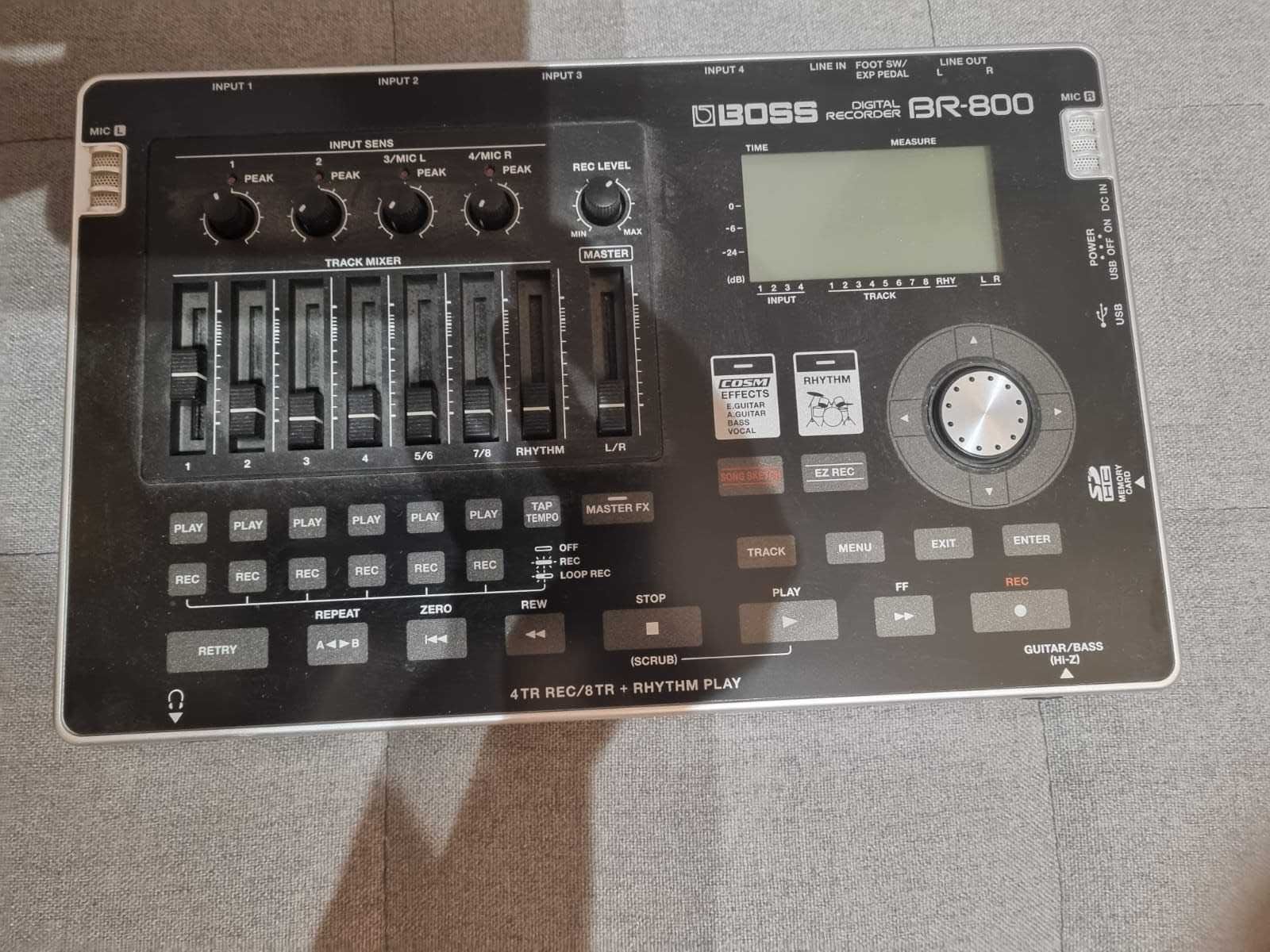 Boss BR 800 Digital Recorder stacja produkcyjna