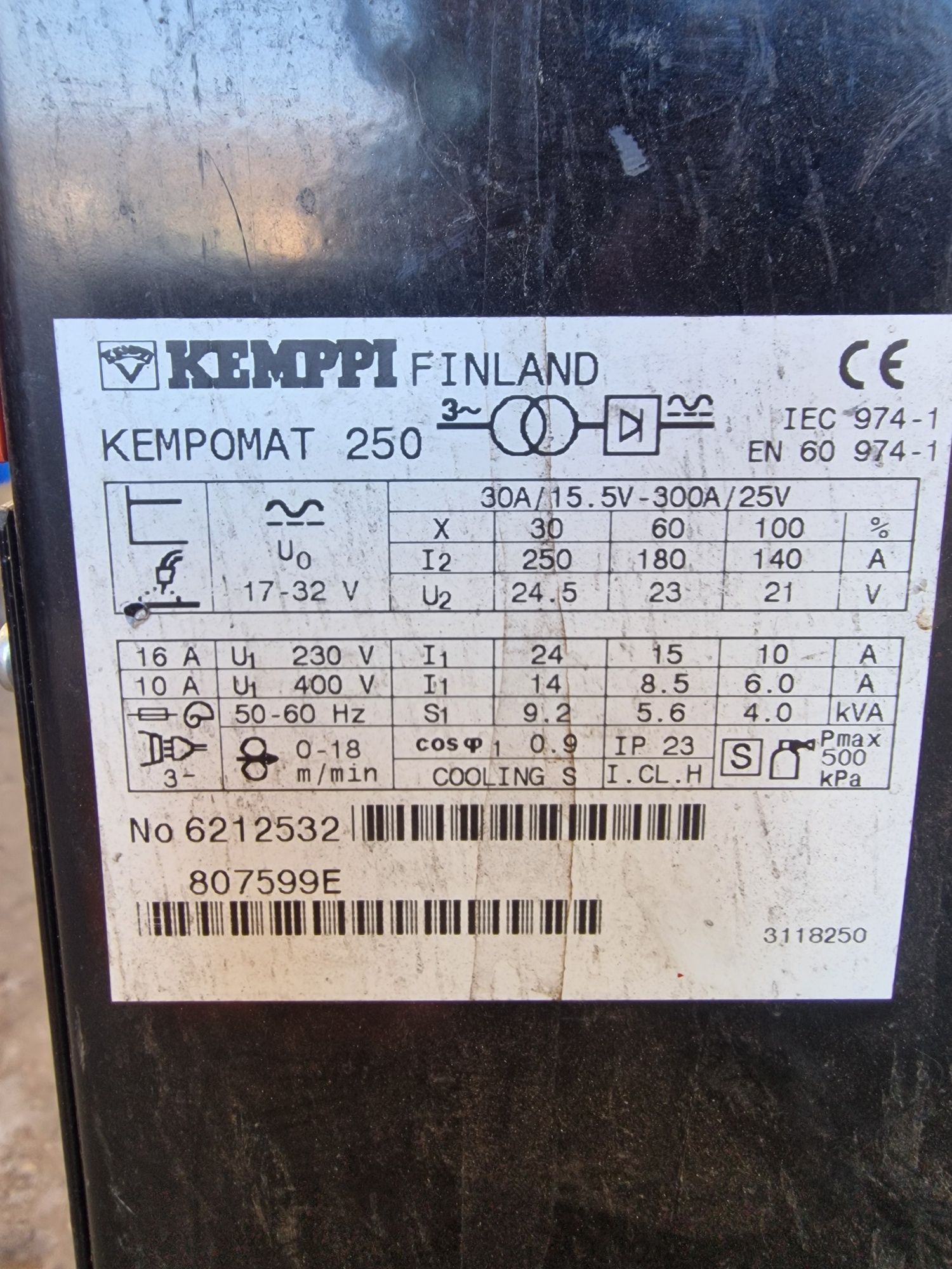 Migomat Kemppi 250
