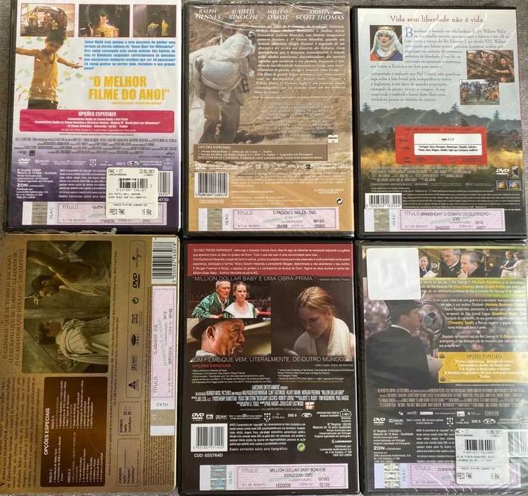 Premiados com o Óscar "MELHOR FILME" em DVD