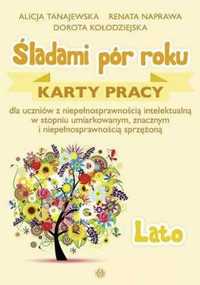 Śladami pór roku - Lato. Karty pracy - Alicja Tanajewska, Renata Napr