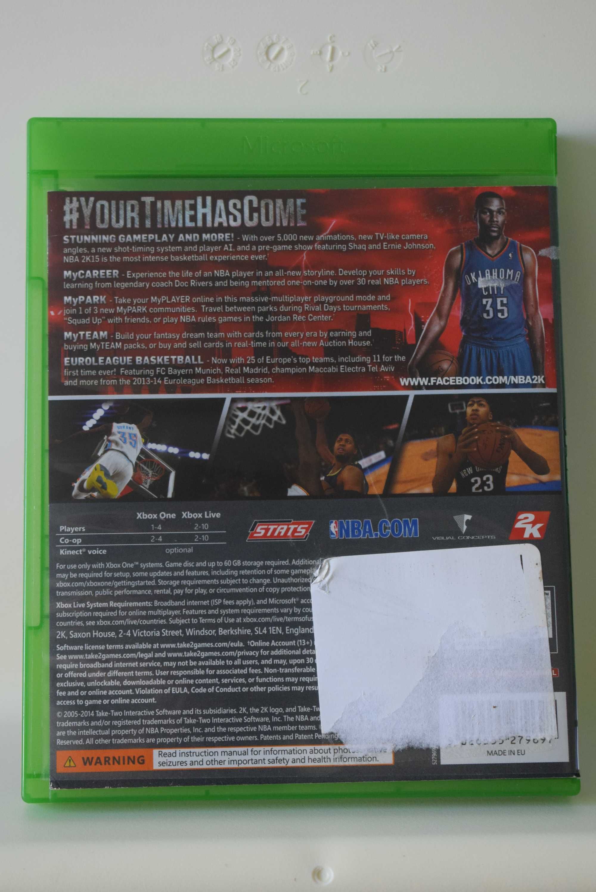 NBA 2K 15 gra Xbox One