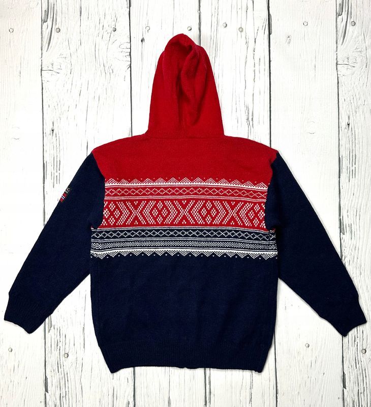 Viking Of Norway Wełniana Bluza Rozpinana z Kapturem Męska z Membrana