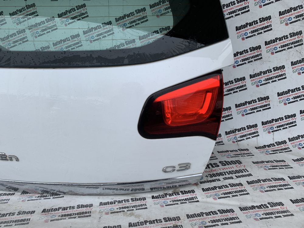 Ляда Citroen c3 C 3 кляпа кришка багажника Сітроен ц3 Ц 3 Ситроен