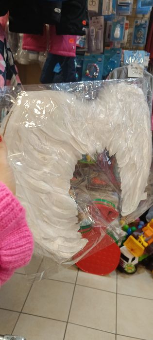 Skrzydła anioła z piór