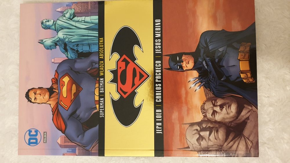 Komiks Superman Batman Władza Absolutna Tom 3 DC Comics Egmont