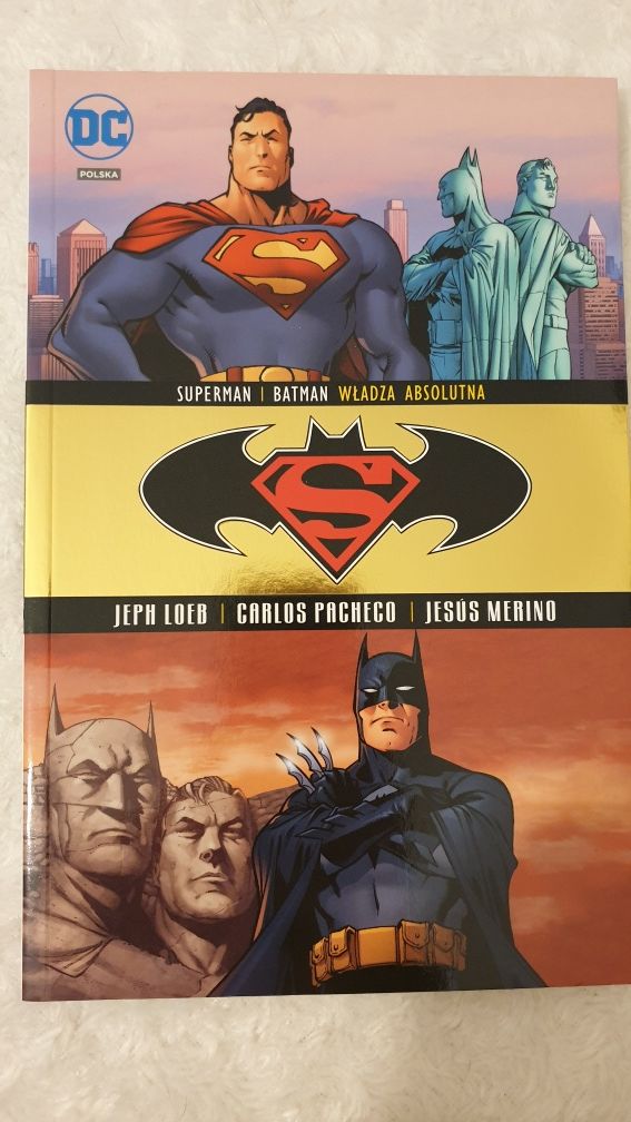 Komiks Superman Batman Władza Absolutna Tom 3 DC Comics Egmont