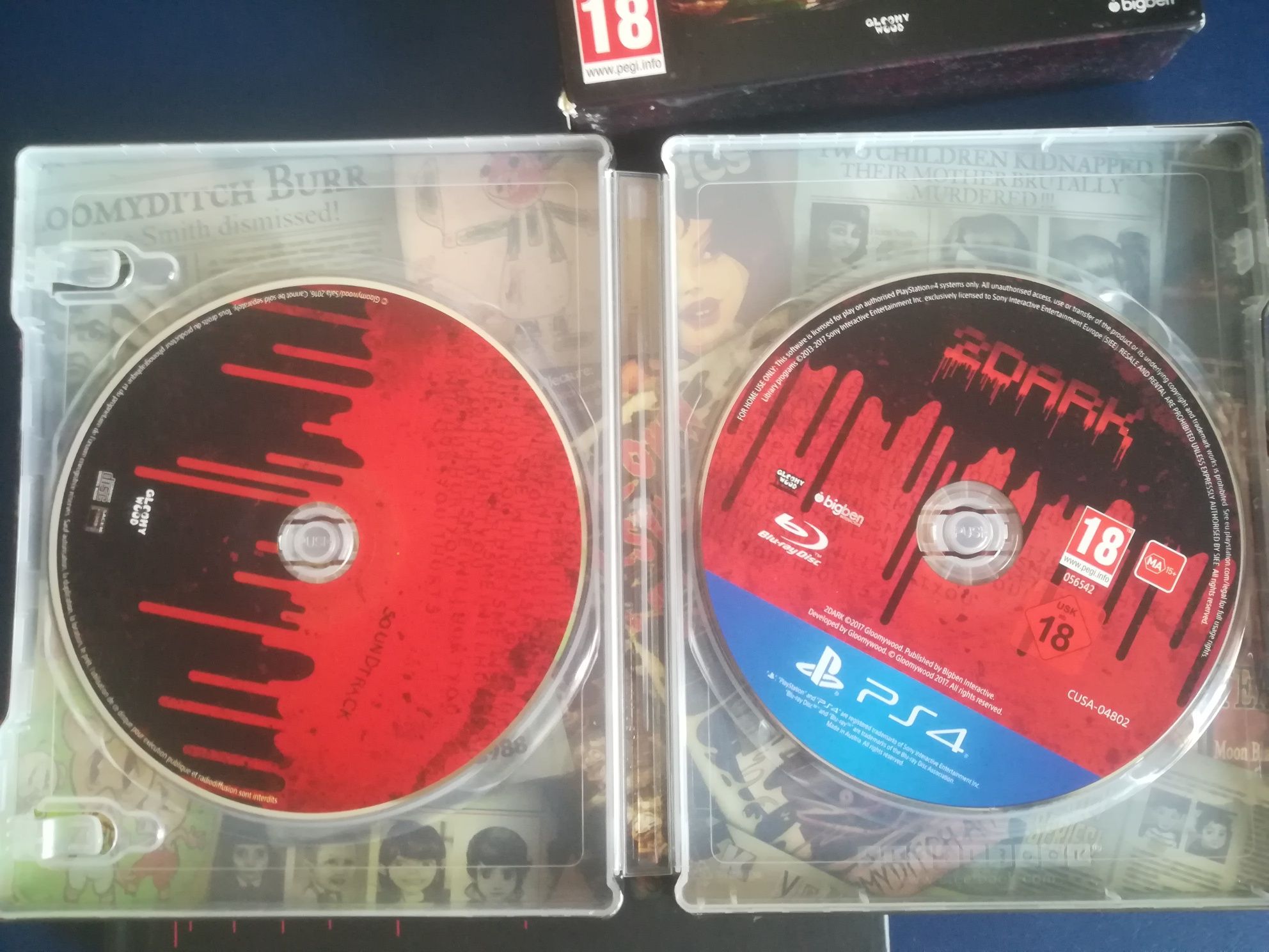 Jogo 2 Dark special edition PS4