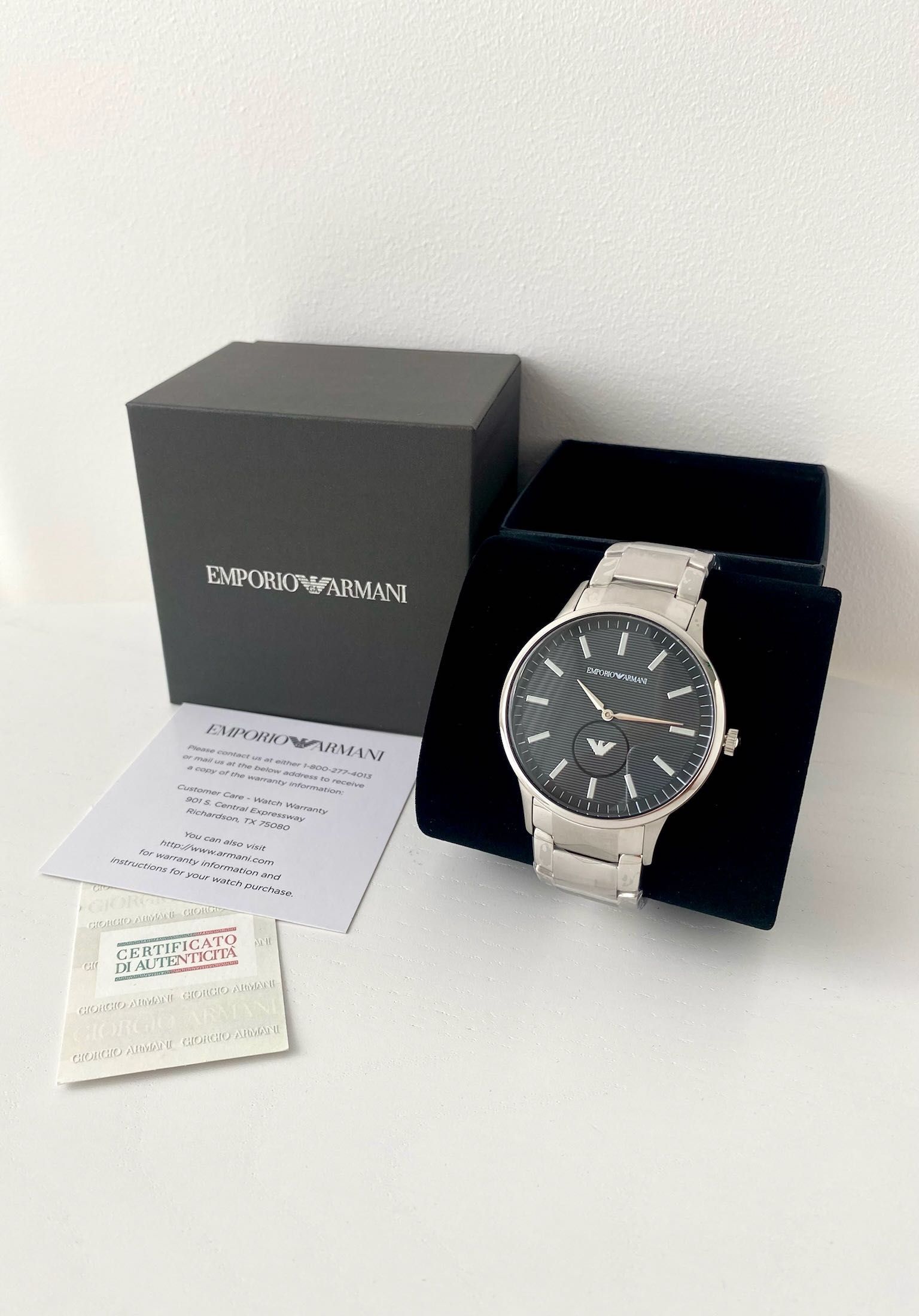 Emporio Armani Чоловічий годинник подарунок мужские часы подарок