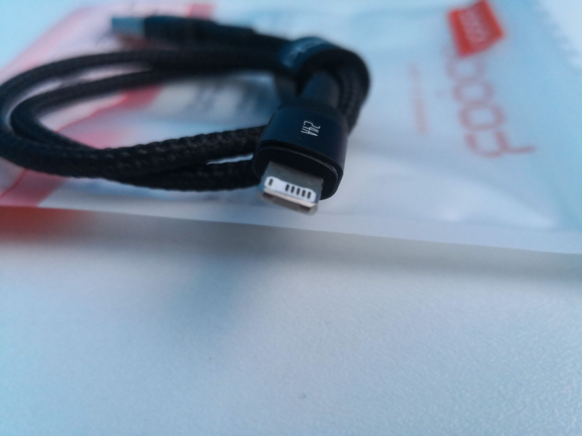 Кабель Toocki USB-A to lightning(iphone) 2.4A