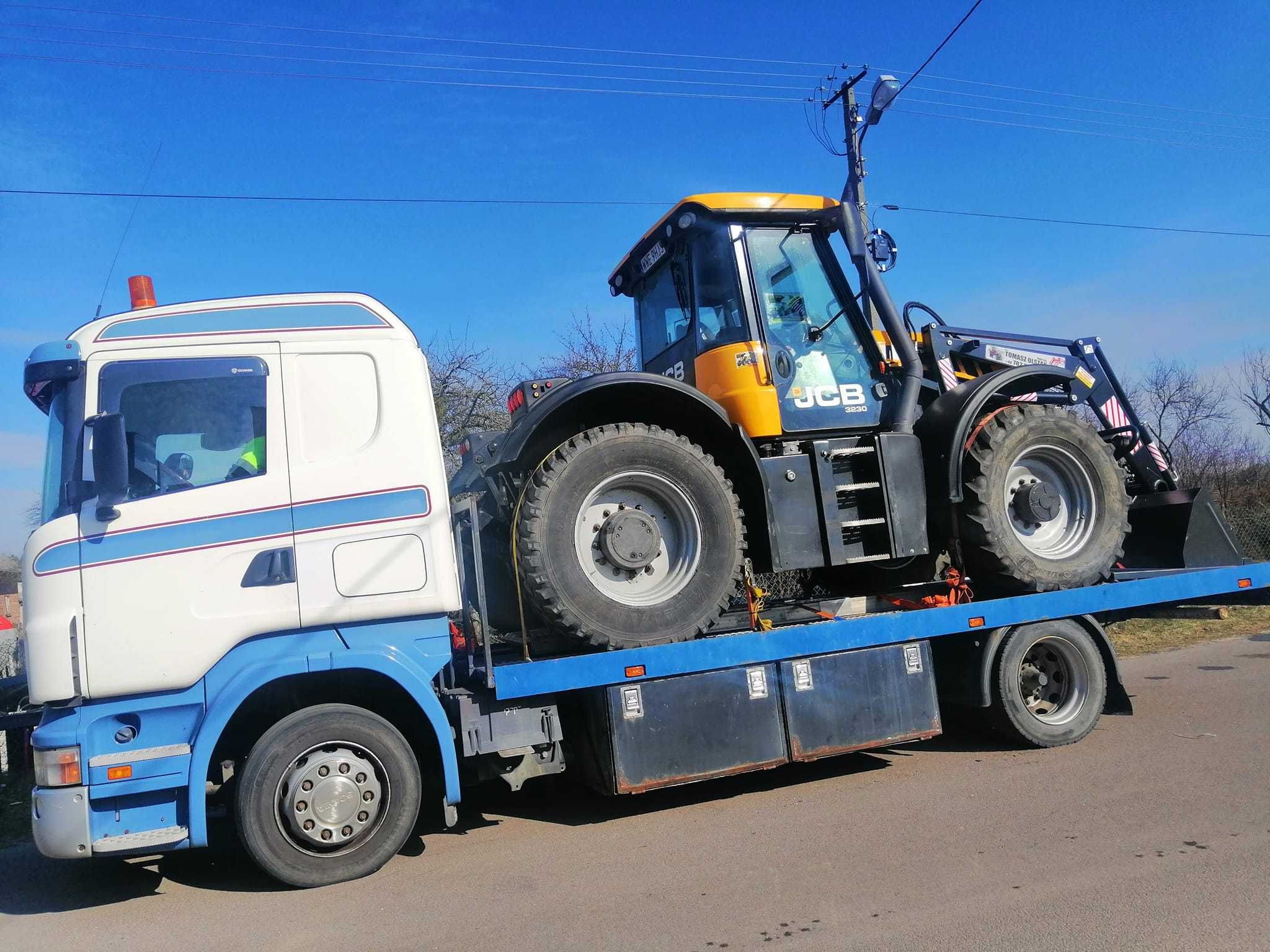 Najazd, autolaweta - zabudowa MAN, SCANIA MERCEDES, IVECO