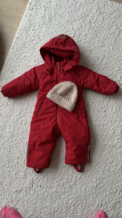 Дитячий Зимовий Комбінезон Zara + шапка в подарунок 86р