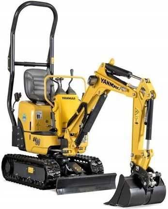 Minikoparka Yanmar sv08. Wynajem bez i z operatorem. Wynajem.