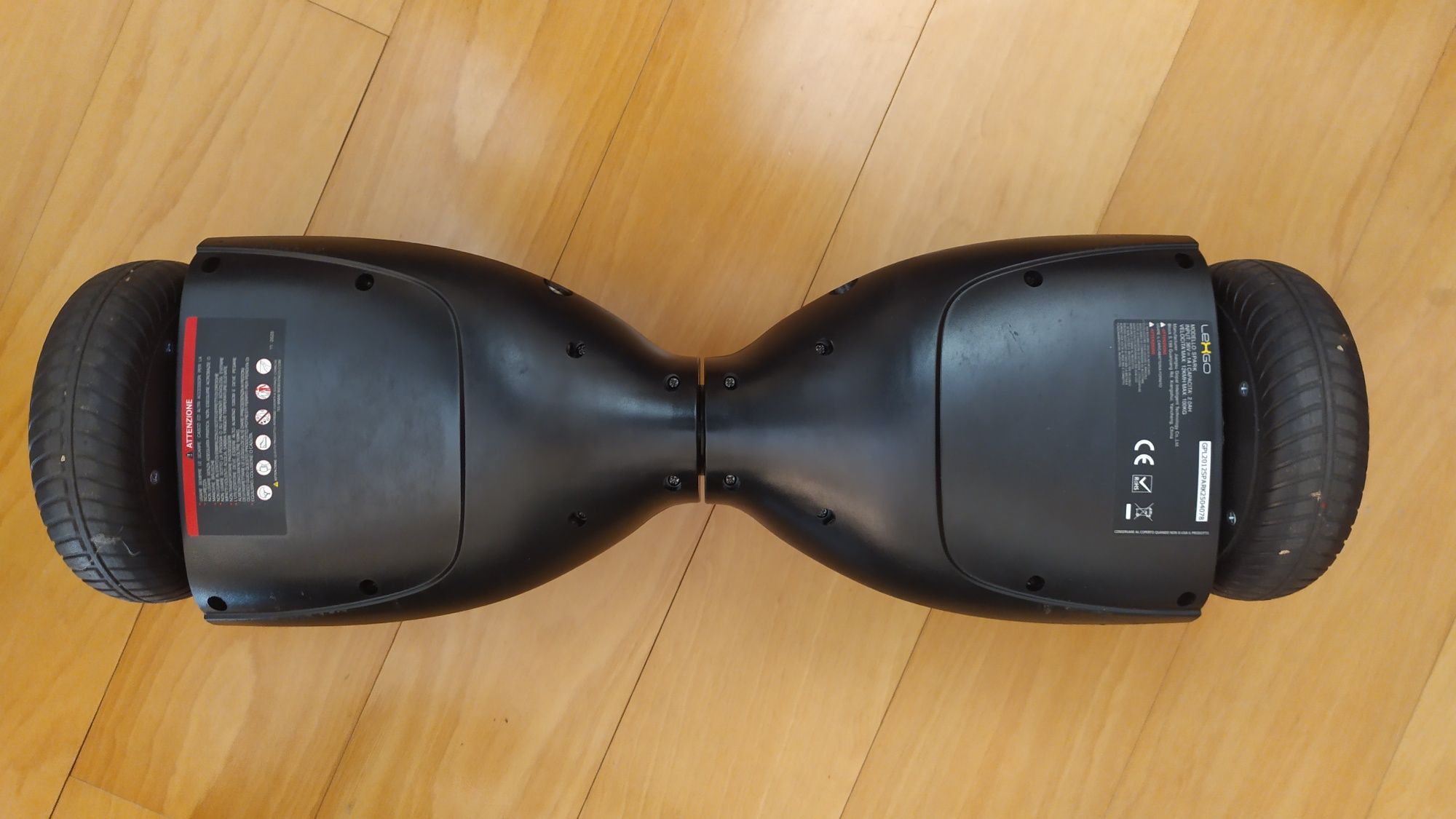 Hoverboard lexgo com luzes, completo, como novo