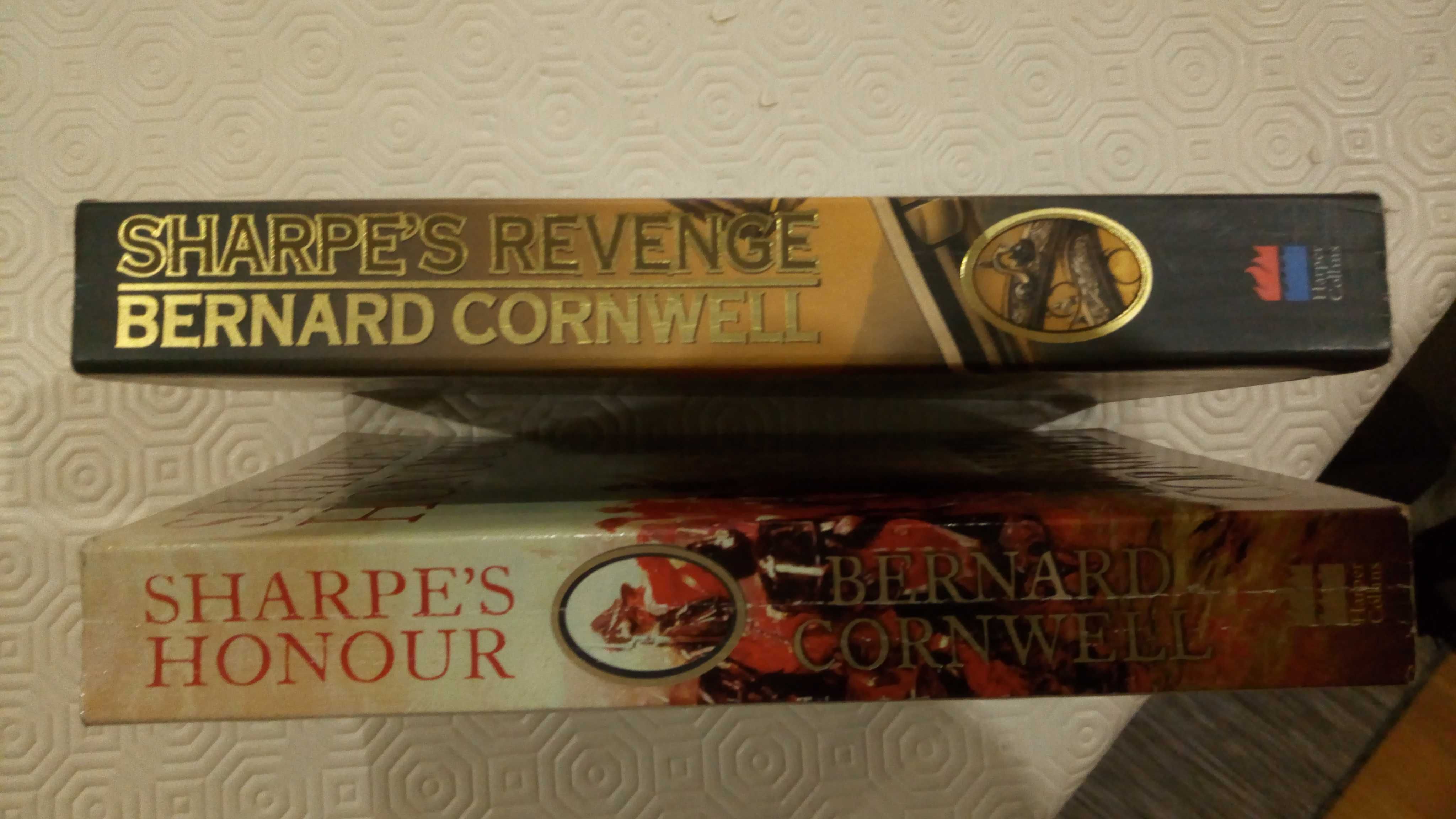 Livros Sharpe's Honour e Revenge de Bernard Cornwell