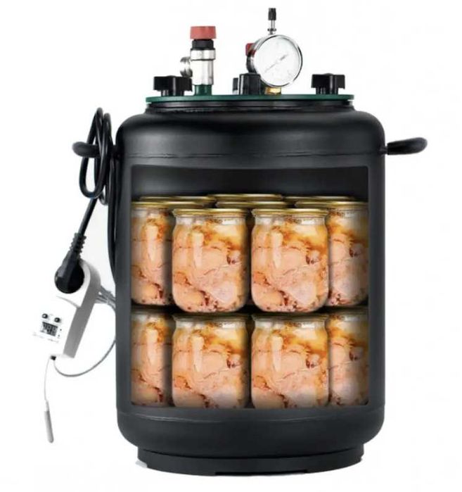 АВТОКЛАВ ВІД ВИРОБНИКА! Електричний, фланцевий на 16 банок!+ГАРАНТІЯ!