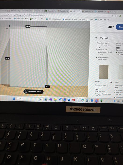 Roupeiro Ikea Pax 150x236