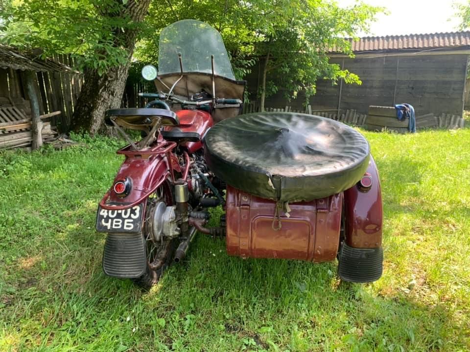 М-72М 1959 року документи як мотоцикл урал к750 мото каляска М 72