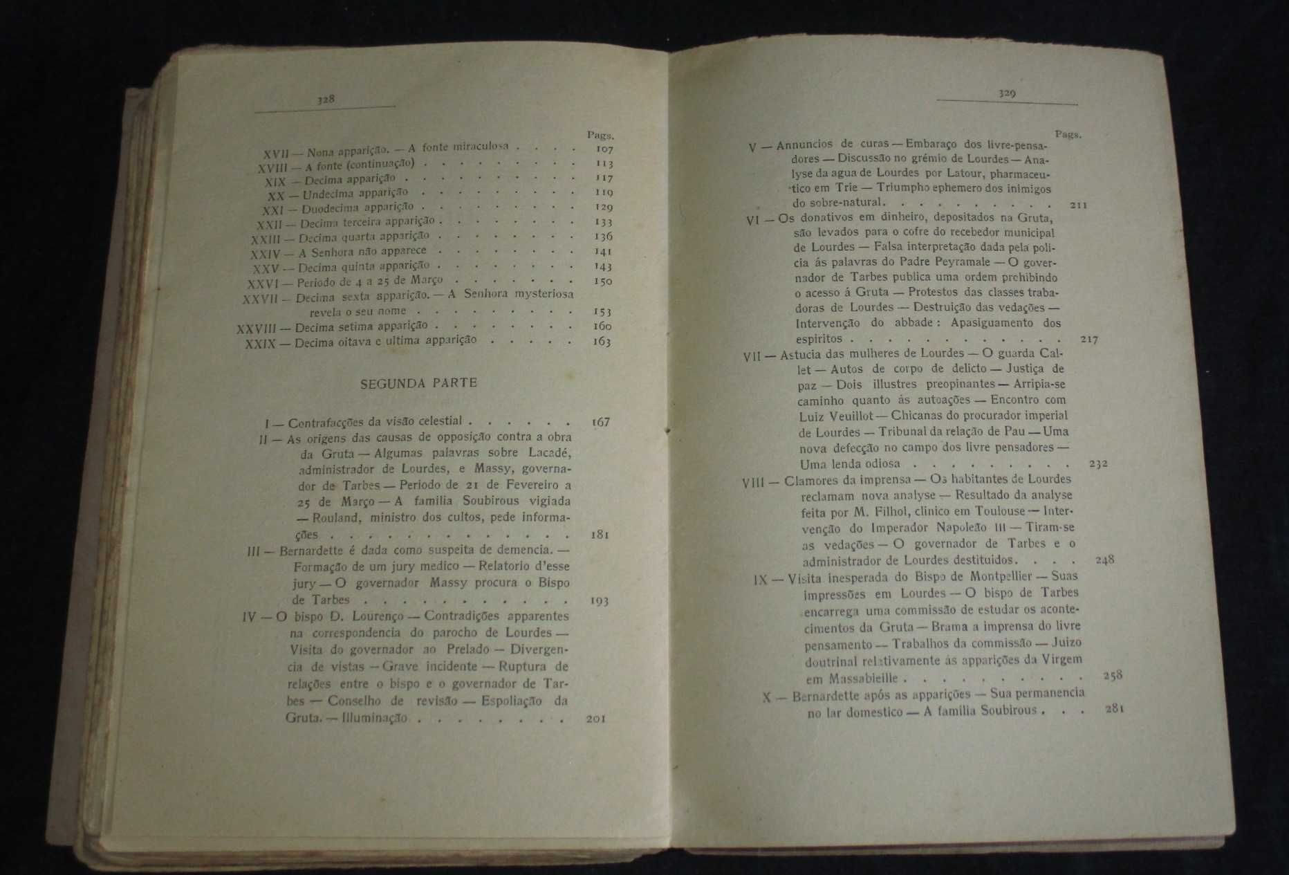 Livro As Aparições de Lourdes Recordações Íntimas de uma Testemunha