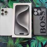 iPhone 15 Pro 256gb biały, zadbany, etui i szkło