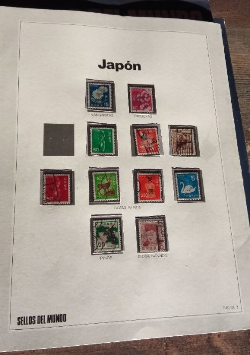 Álbum "Sellos del Mundo"