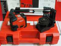 HILTI PM 2 L laser krzyzowy niwelator liniowy czerwony statyw