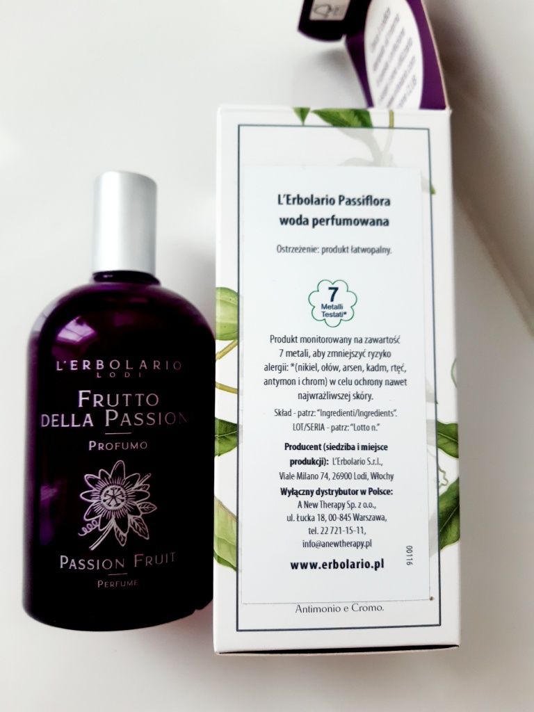 L'Erbolario Frutto Della Passione Passiflora edp 100 ml