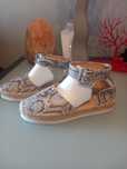 Wężowy wzór espadryle River Island rozm 38