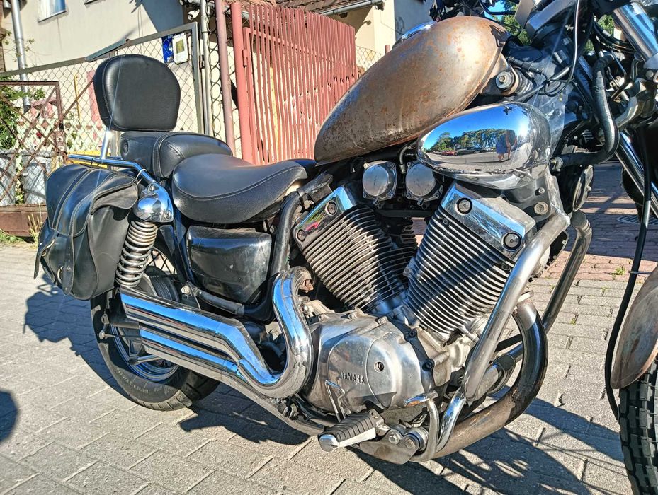 Yamaha Virago 535 "Mad Max" po serwisie