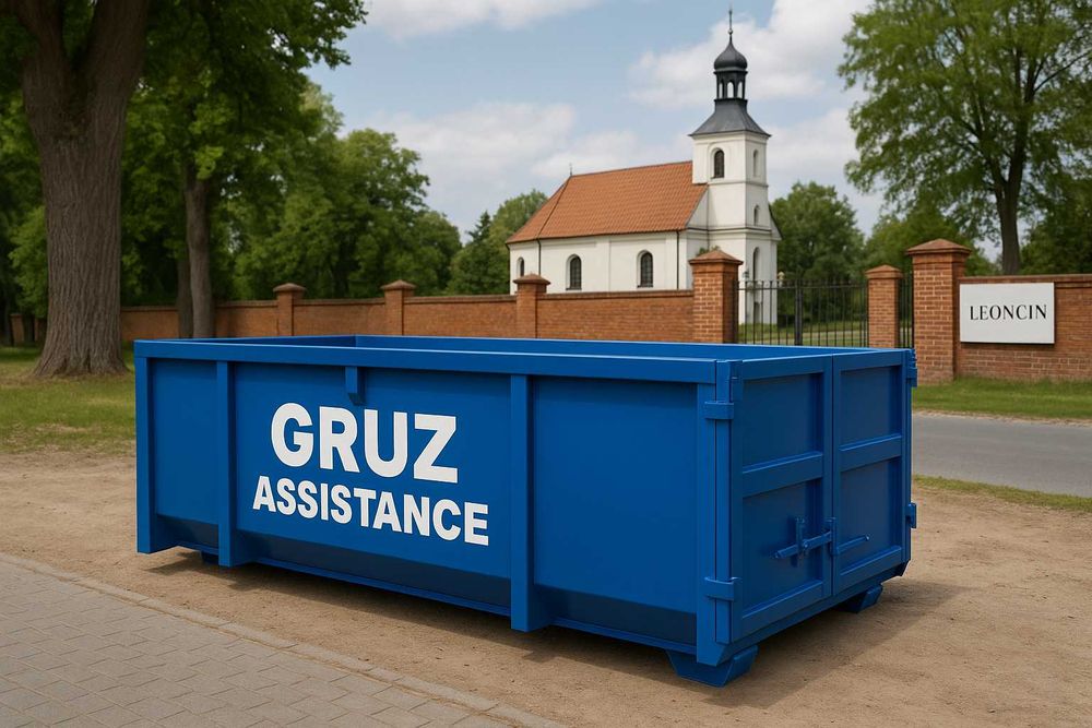 Kontenery na gruz Leoncin, Nowy Dwór Mazowiecki, Pomiechówek Zakroczym