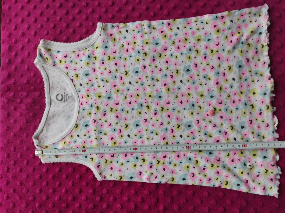 Dwie podkoszulki dziewczęce r. 122/128, H&M