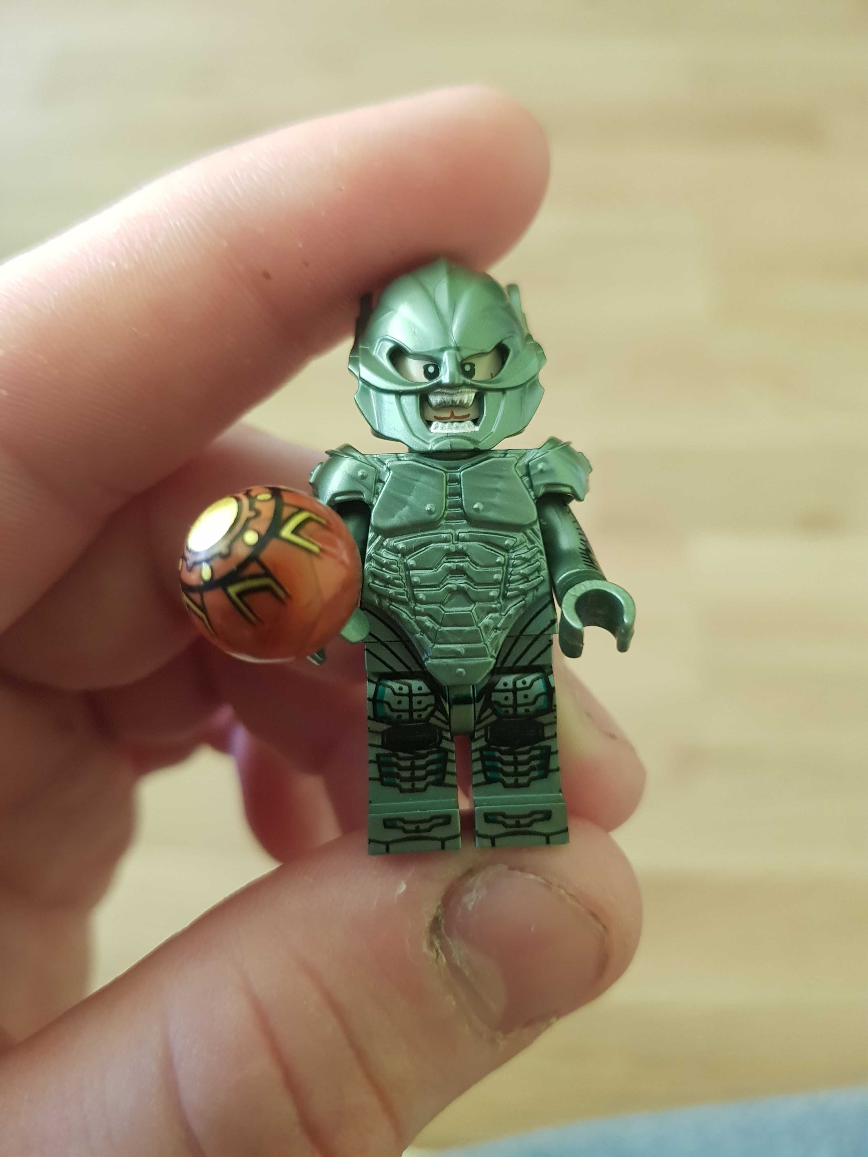 Figurka z klocków (custom)green goblin - z filmu spiderman