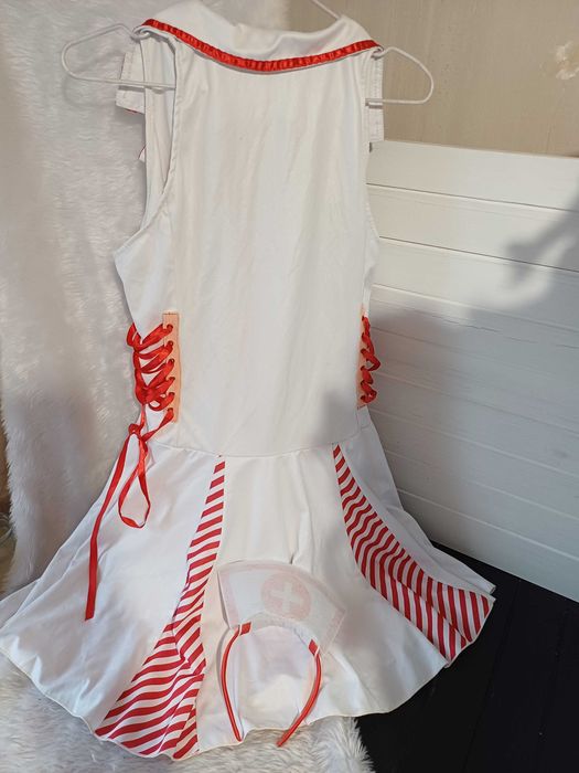 Доросле маскарадне плаття сукня наряд костюм медсестра розмір м-л