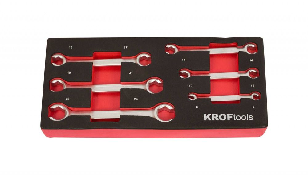 Módulo chaves para tubos de travão hexagonais 6-24mm - 6 peças