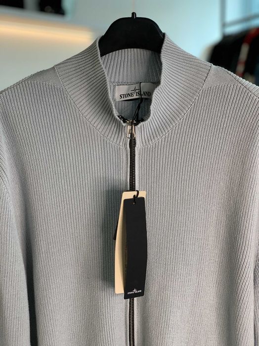 Кардиган STONE ISLAND 526D8 Zip Sweater Sky Blue SI0204-SB
