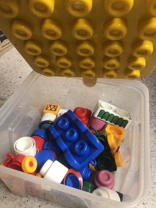 Klocki chicco + krzesełko