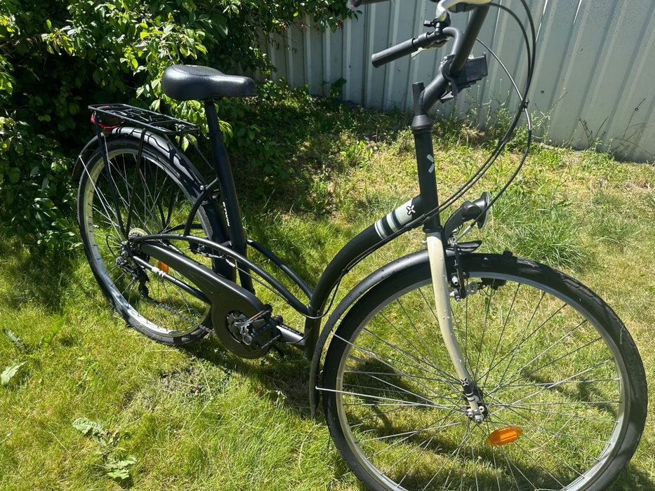 Rower damski z koszem