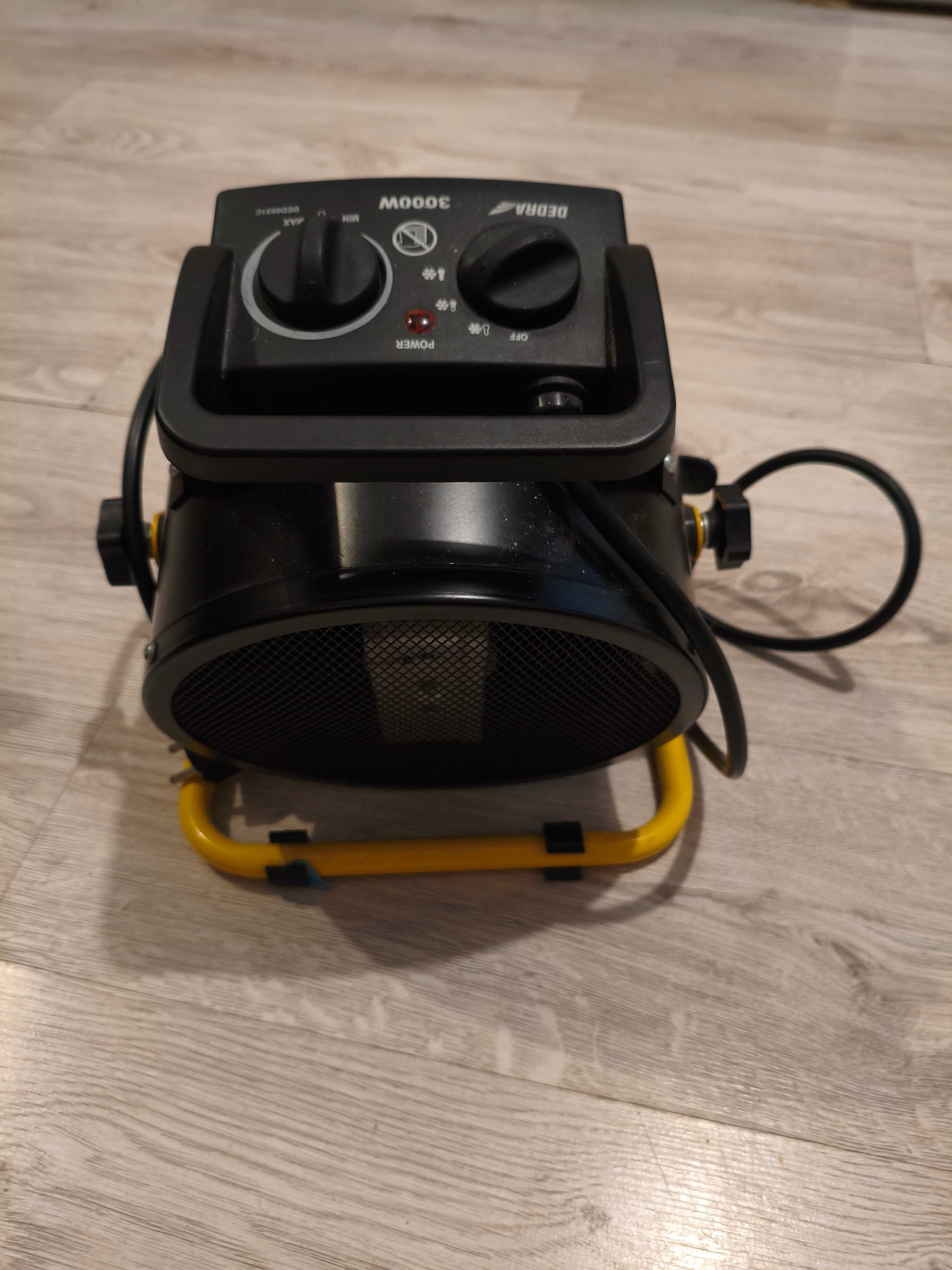 Nagrzewnica elektryczna z dmuchawą powietrza