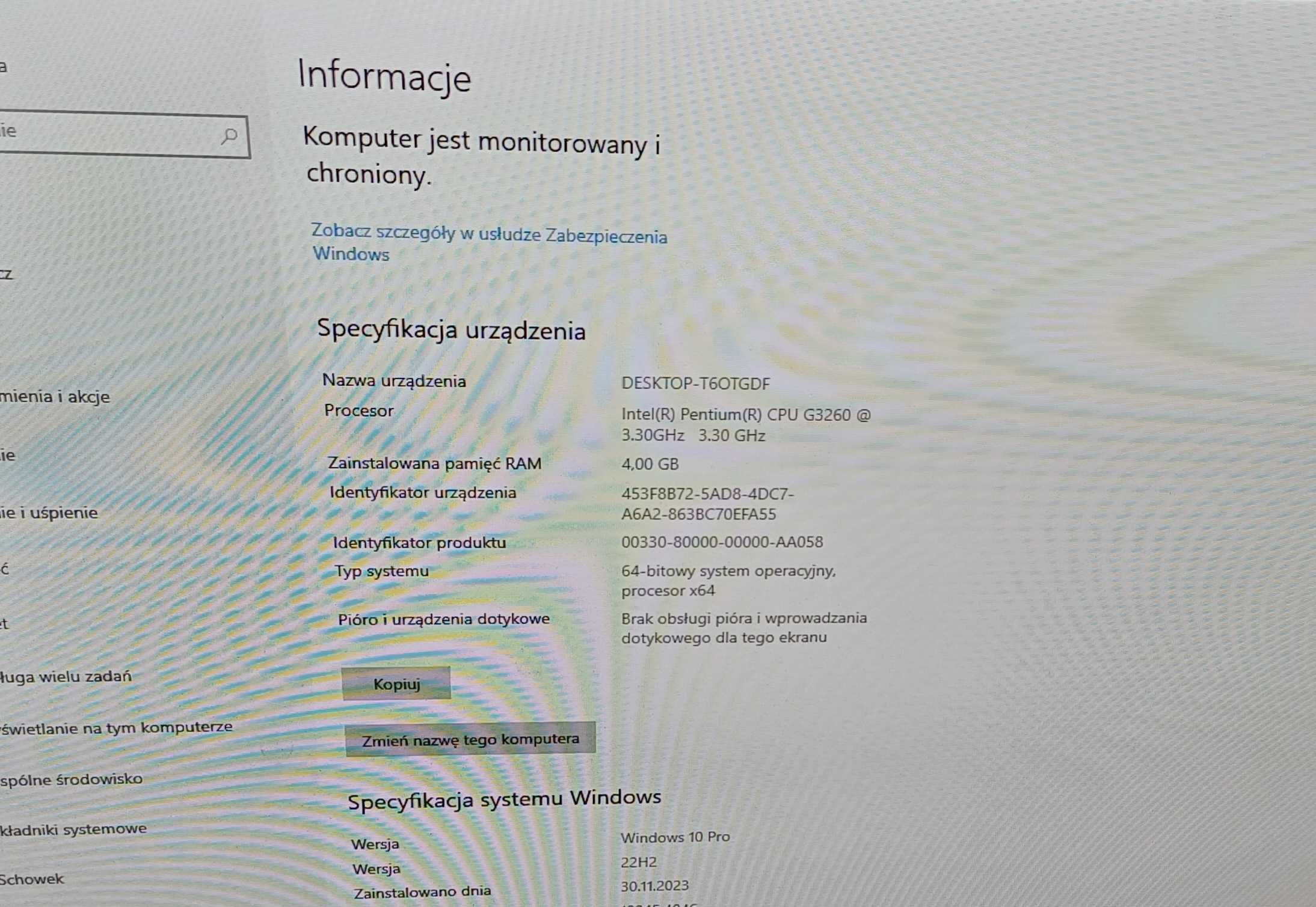 Komputer Lenovo S500 Dom, gry, biuro, szkoła PIĘKNY