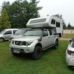 Zabudowa kapsuła pickup camper kemping