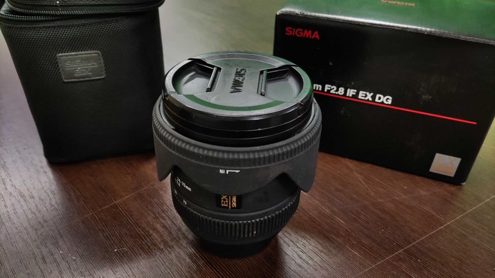 Sigma 24-70 F2,8 IF EX DG HSM do Nikonów FX stan bdb.