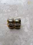 Klipsy vintage lata 80