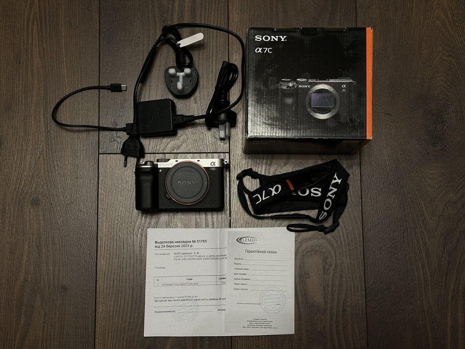 Sony A7C в ідеальному стані (пробіг 5000)