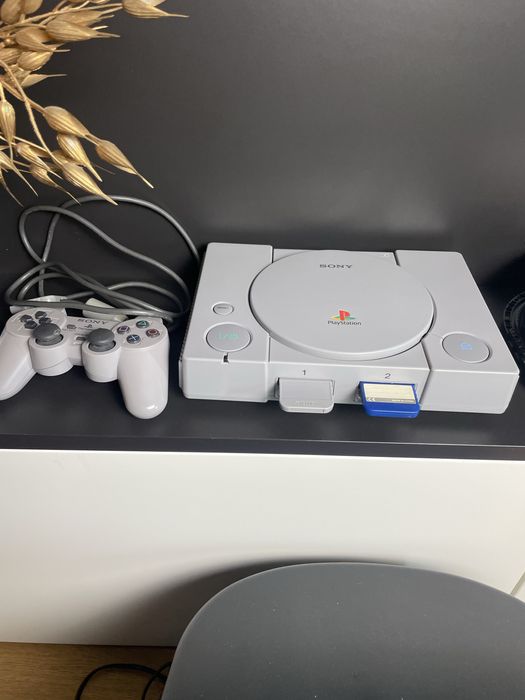 Konsola do grania playstation 1 one PSX zestaw z tv + gry
